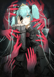 hatsune miku from hitobashira alice (vocaloid)