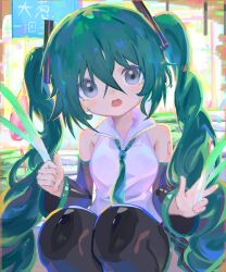 hatsune miku from vocaloid