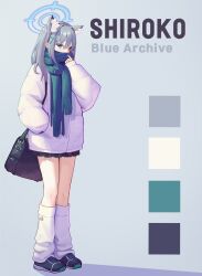 shiroko (blue archive) from blue archive