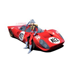 char aznable from ferrari