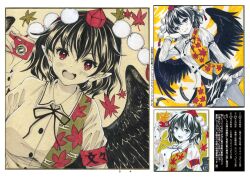 shameimaru aya from touhou by hajike akira