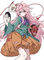 hata no kokoro from touhou