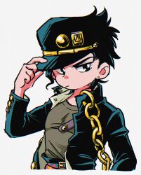 kujo jotaro from jojo no kimyou na bouken