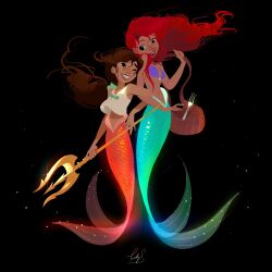 ariel (disney) from the little mermaid (disney) by ladyshalirin