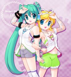 hatsune miku from project diva by aoya (hoshixii)