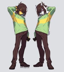 kris (deltarune) from deltarune by deltanoodle
