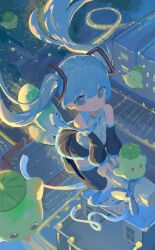 hatsune miku from vocaloid