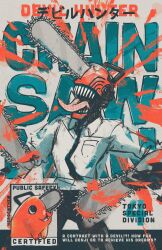 denji (chainsaw man) from chainsaw man
