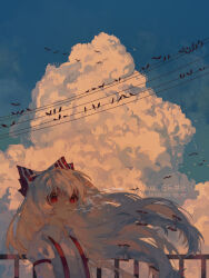 fujiwara no mokou from touhou