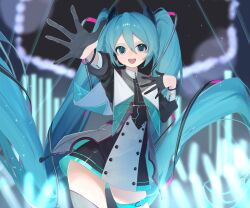 hatsune miku from vocaloid