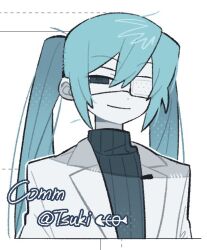 hatsune miku from gifted (vocaloid)