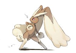 lopunny from pokemon by sok (mr14 c)