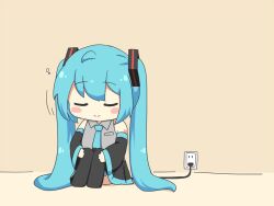 hatsune miku from vocaloid