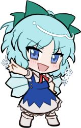 cirno from touhou by mirei (miirei)