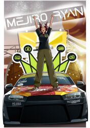 mejiro ryan (umamusume) from mitsubishi motors