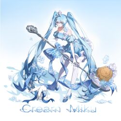 hatsune miku from vocaloid