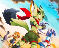 carol tea from freedom planet