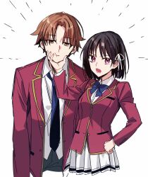 ayanokouji kiyotaka from youkoso jitsuryoku shijou shugi no kyoushitsu e