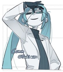 hatsune miku from gifted (vocaloid)