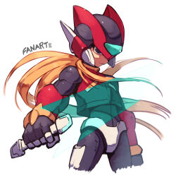 zero(z) (mega man) from mega man (series) by kuroi susumu
