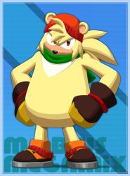 bark the polar bear from sonic (series) by joeadok