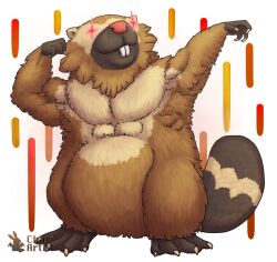 bibarel from pokemon