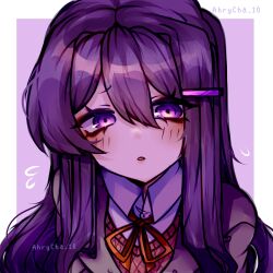 yuri (doki doki literature club) from doki doki literature club