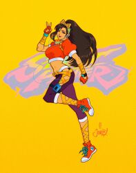 kimberly jackson from street fighter by jen bartel
