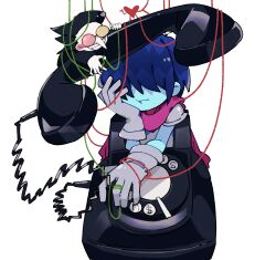 kris (dark world) (deltarune) from deltarune by 2525nicc