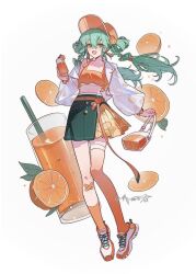 hatsune miku from vocaloid