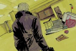 leon s. kennedy from backrooms (creepypasta)
