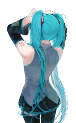 hatsune miku from vocaloid