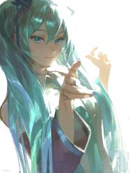 hatsune miku from vocaloid