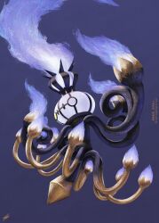 chandelure from pokemon by ewokakukaede