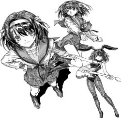 suzumiya haruhi from suzumiya haruhi no yuuutsu