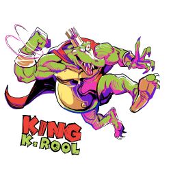 king k. rool from donkey kong (series)