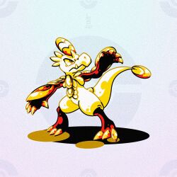 hakamo-o from pokemon