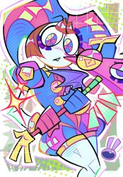jax (the amazing digital circus) from fortnite