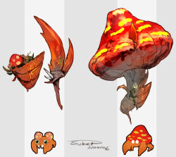 paras from pokemon by sukepmonster