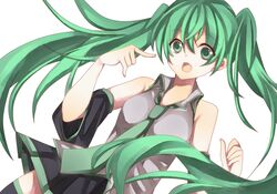 hatsune miku from vocaloid by shina