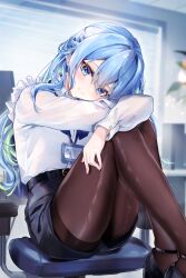hoshimachi suisei from hololive by yuki haru