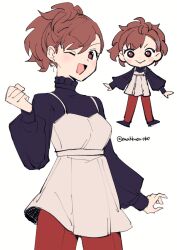 shiomi kotone from persona by do m kaeru