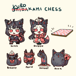 kurokami fubuki from hololive