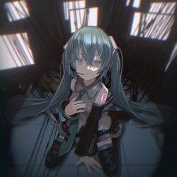 hatsune miku from vocaloid