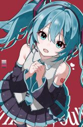 hatsune miku from vocaloid