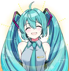 hatsune miku from vocaloid