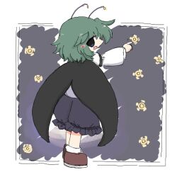 wriggle nightbug from touhou by kuuinusuki