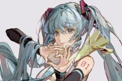 hatsune miku from vocaloid