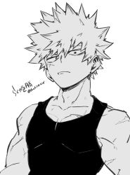 bakugou katsuki from boku no hero academia
