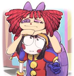 pomni (the amazing digital circus) from the amazing digital circus by plow (witch parfait)